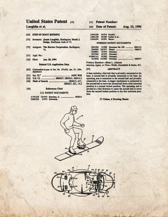 Patent Blueprint 4626 1 12 A4 Photo Print