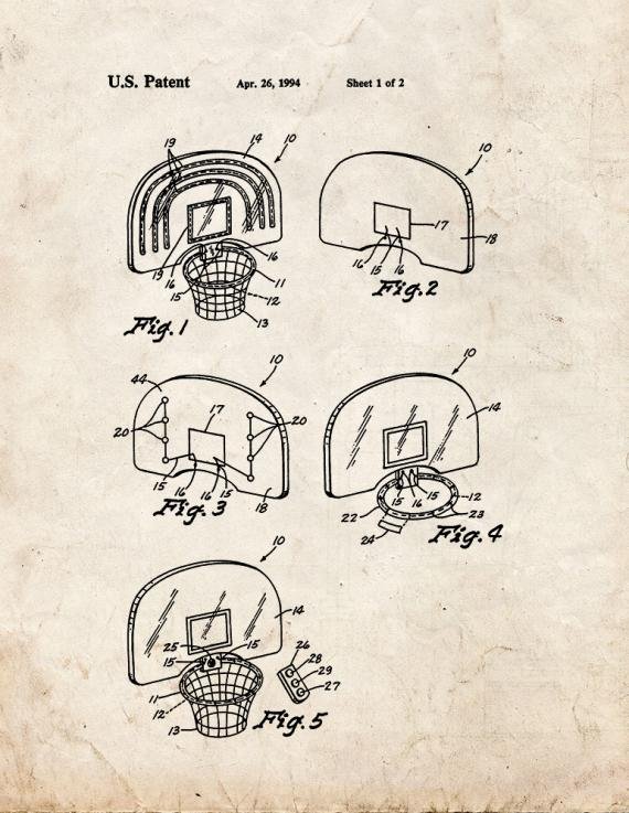 Patent Blueprint 463 2 12 A4 Photo Print