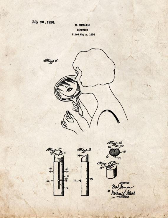 Patent Blueprint 4634 1 12 A4 Photo Print