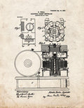 Patent Blueprint 4635 1 12 A4 Photo Print