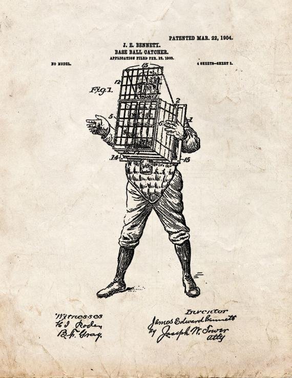 Patent Blueprint 464 1 12 A4 Photo Print