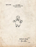 Patent Blueprint 4644 1 12 A4 Photo Print