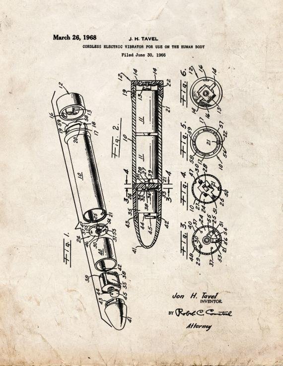 Patent Blueprint 4649 1 12 A4 Photo Print
