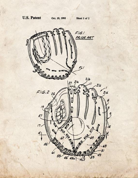 Patent Blueprint 465 2 12 A4 Photo Print