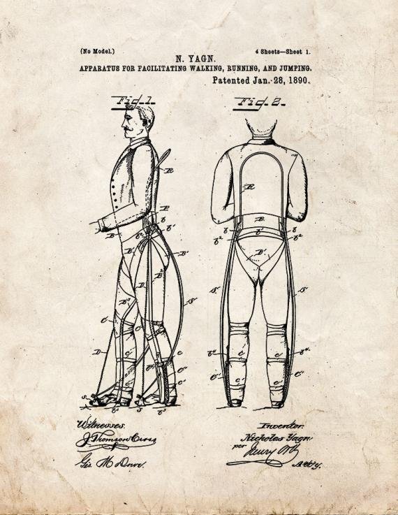 Patent Blueprint 4656 1 12 A4 Photo Print
