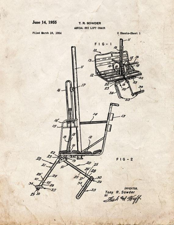 Patent Blueprint 4661 1 12 A4 Photo Print
