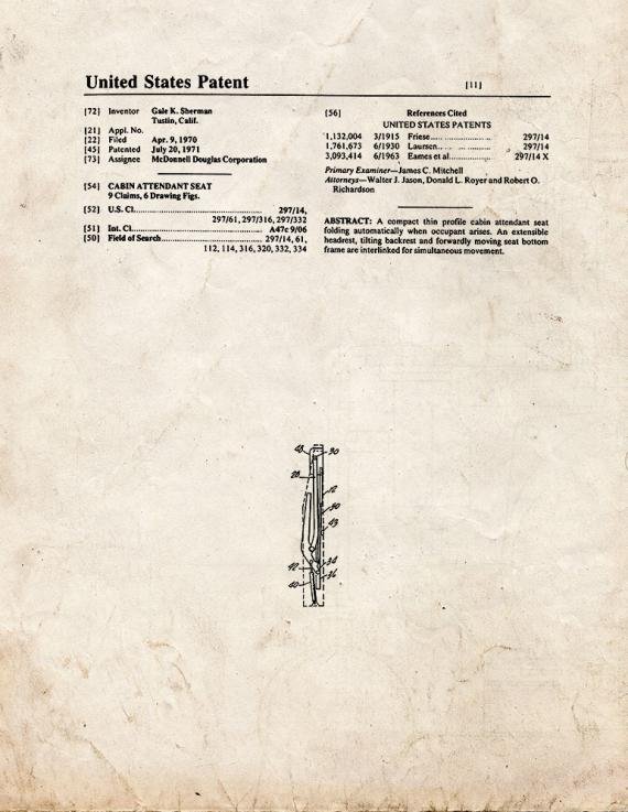 Patent Blueprint 4662 1 12 A4 Photo Print