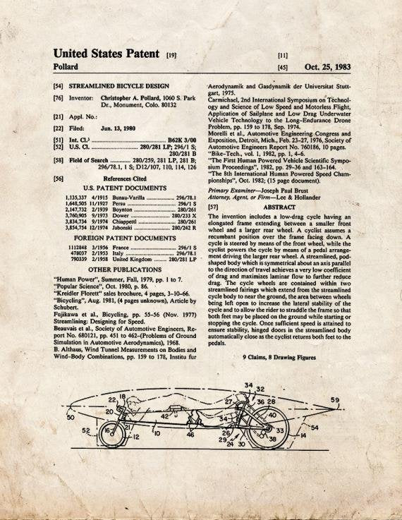 Patent Blueprint 4669 1 12 A4 Photo Print