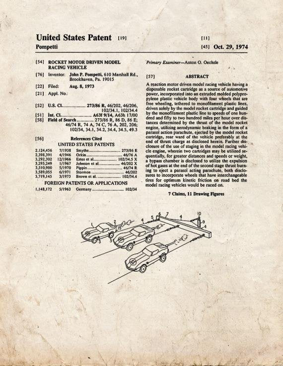 Patent Blueprint 4670 1 12 A4 Photo Print