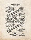 Patent Blueprint 4682 1 12 A4 Photo Print