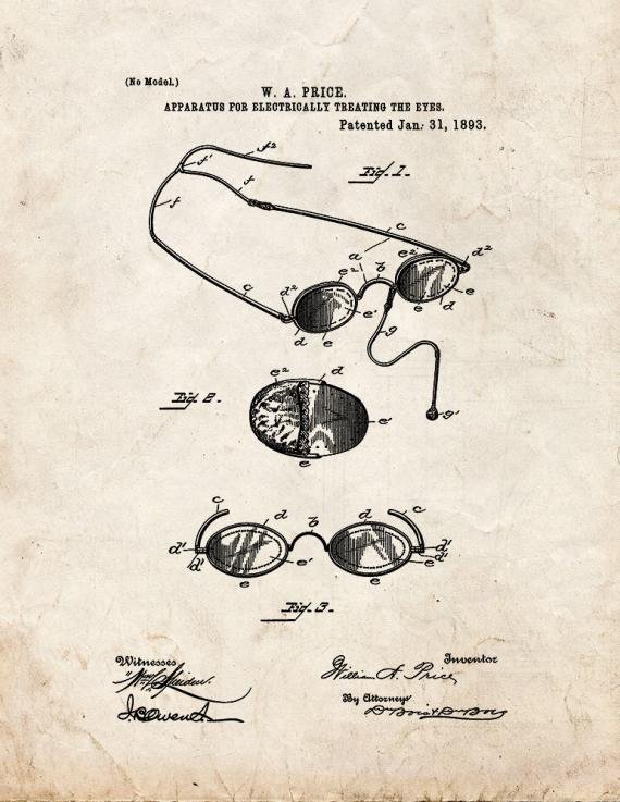 Patent Blueprint 4689 1 12 A4 Photo Print
