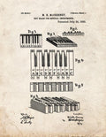 Patent Blueprint 4696 1 12 A4 Photo Print
