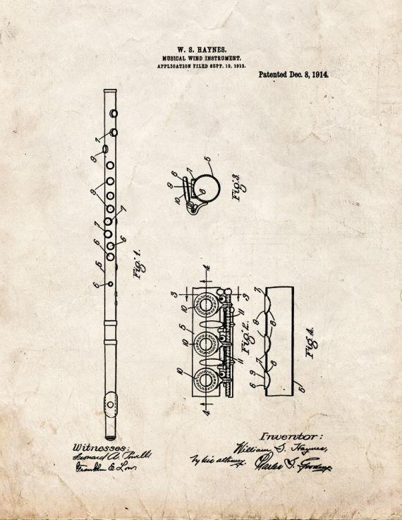 Patent Blueprint 47 1 12 A4 Photo Print