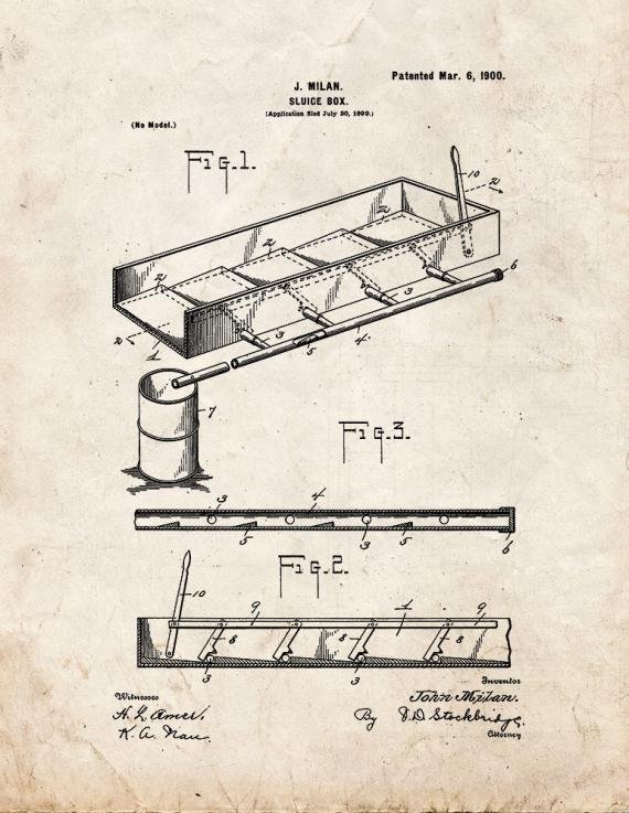 Patent Blueprint 4706 1 12 A4 Photo Print