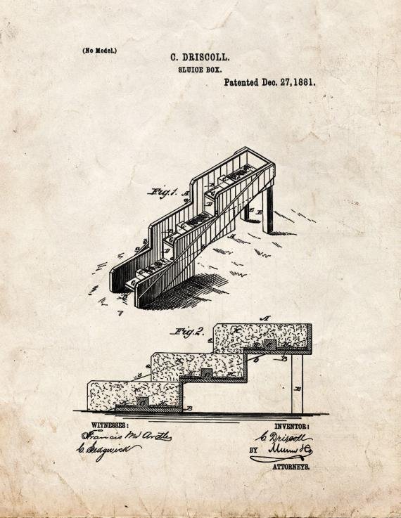 Patent Blueprint 4707 1 12 A4 Photo Print