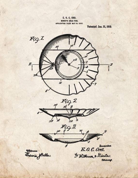 Patent Blueprint 4711 1 12 A4 Photo Print
