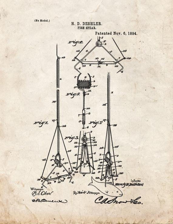 Patent Blueprint 4713 1 12 A4 Photo Print