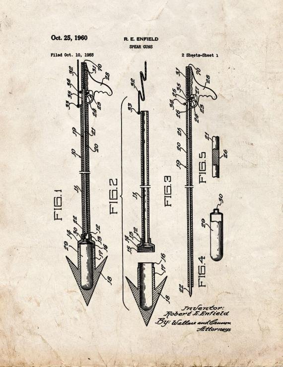 Patent Blueprint 4722 1 12 A4 Photo Print