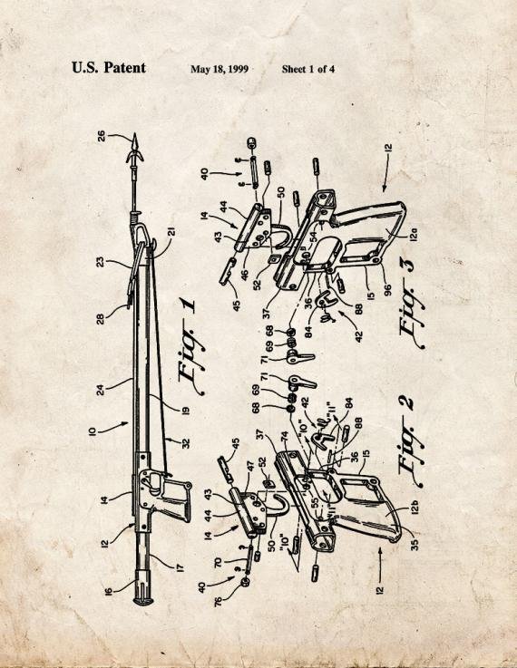 Patent Blueprint 4723 2 12 A4 Photo Print