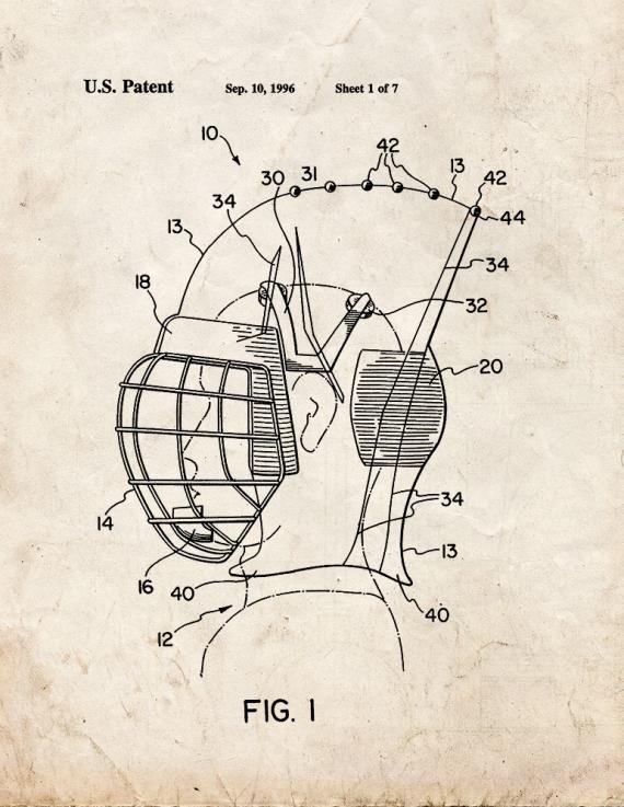 Patent Blueprint 473 2 12 A4 Photo Print