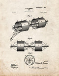 Patent Blueprint 4732 1 12 A4 Photo Print