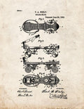 Patent Blueprint 4734 1 12 A4 Photo Print