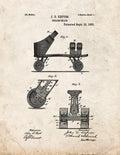 Patent Blueprint 4735 1 12 A4 Photo Print