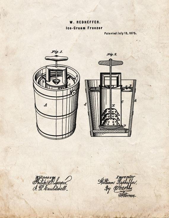 Patent Blueprint 4739 1 12 A4 Photo Print