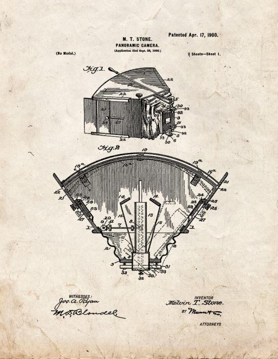 Patent Blueprint 4743 1 12 A4 Photo Print