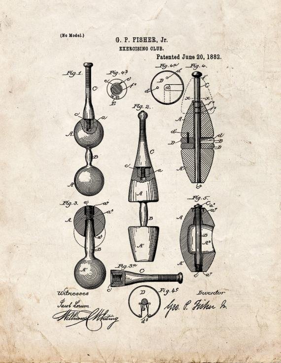 Patent Blueprint 4746 1 12 A4 Photo Print