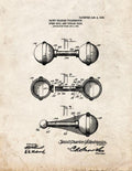 Patent Blueprint 4752 1 12 A4 Photo Print