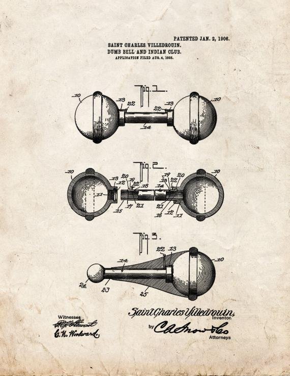Patent Blueprint 4752 1 12 A4 Photo Print