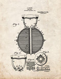 Patent Blueprint 4755 1 12 A4 Photo Print