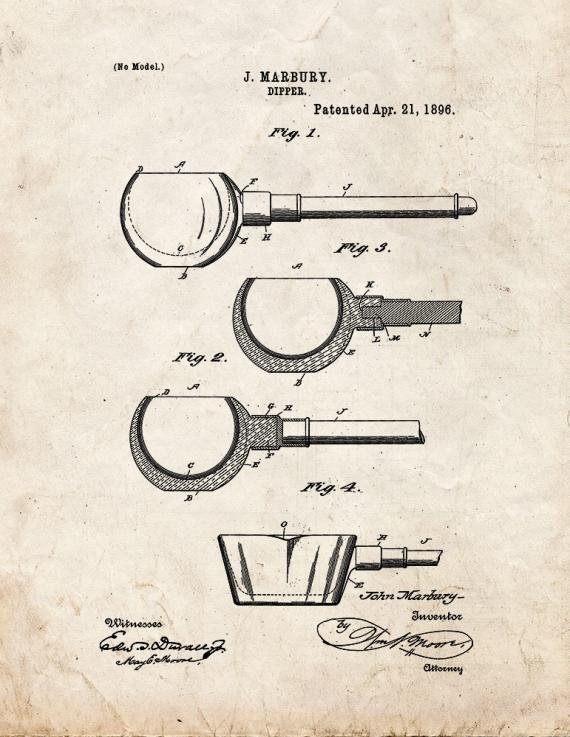 Patent Blueprint 4770 1 12 A4 Photo Print