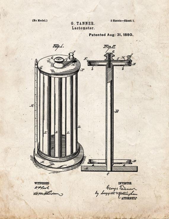 Patent Blueprint 4772 1 12 A4 Photo Print