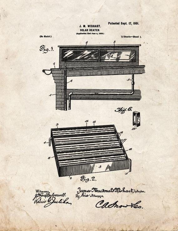 Patent Blueprint 4777 1 12 A4 Photo Print
