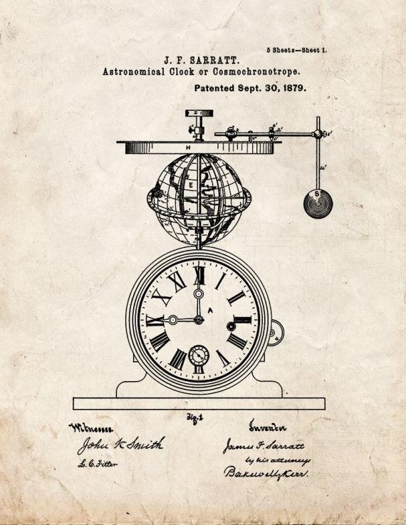 Patent Blueprint 4778 1 12 A4 Photo Print