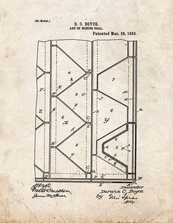 Patent Blueprint 4781 1 12 A4 Photo Print