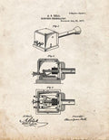 Patent Blueprint 4786 1 12 A4 Photo Print