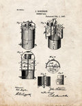 Patent Blueprint 4792 1 12 A4 Photo Print
