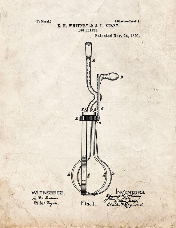 Patent Blueprint 4801 1 12 A4 Photo Print