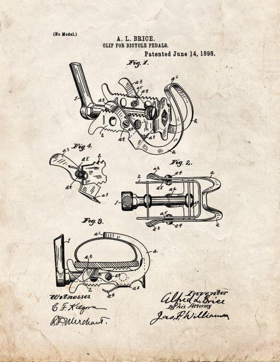 Patent Blueprint 4807 1 12 A4 Photo Print