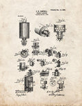 Patent Blueprint 4810 1 12 A4 Photo Print