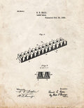 Patent Blueprint 4812 1 12 A4 Photo Print