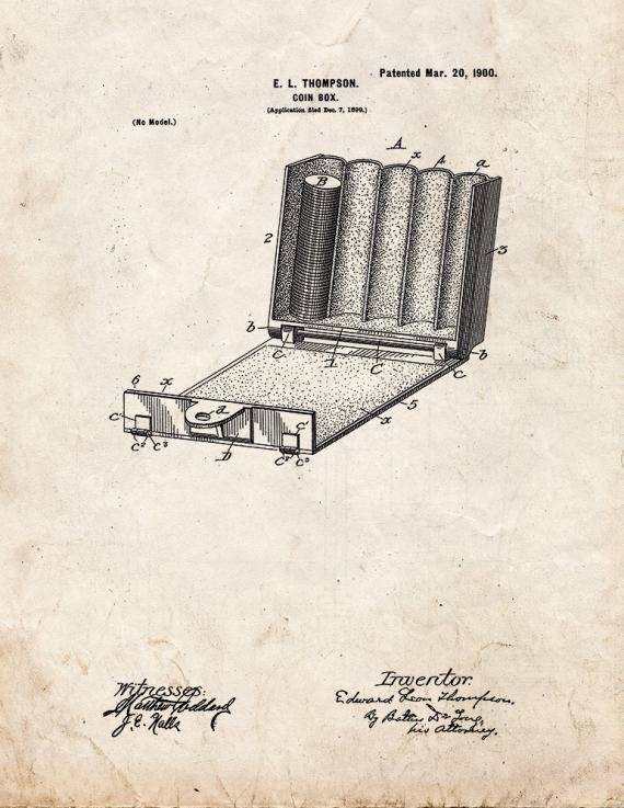 Patent Blueprint 4818 1 12 A4 Photo Print