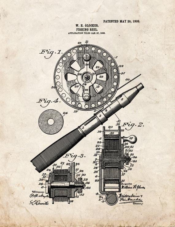 Patent Blueprint 483 1 12 A4 Photo Print