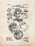 Patent Blueprint 4835 1 12 A4 Photo Print