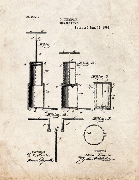 Patent Blueprint 4840 1 12 A4 Photo Print