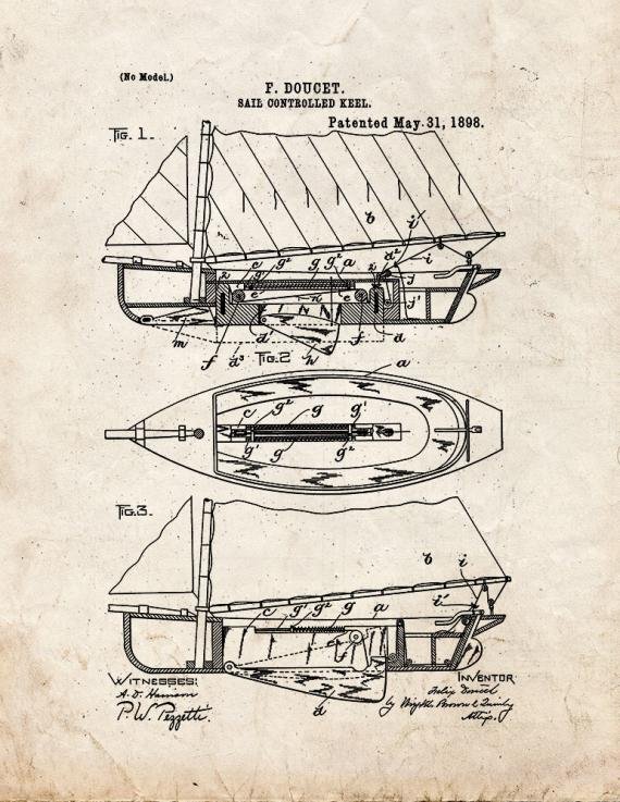 Patent Blueprint 4843 1 12 A4 Photo Print