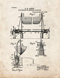 Patent Blueprint 4845 1 12 A4 Photo Print